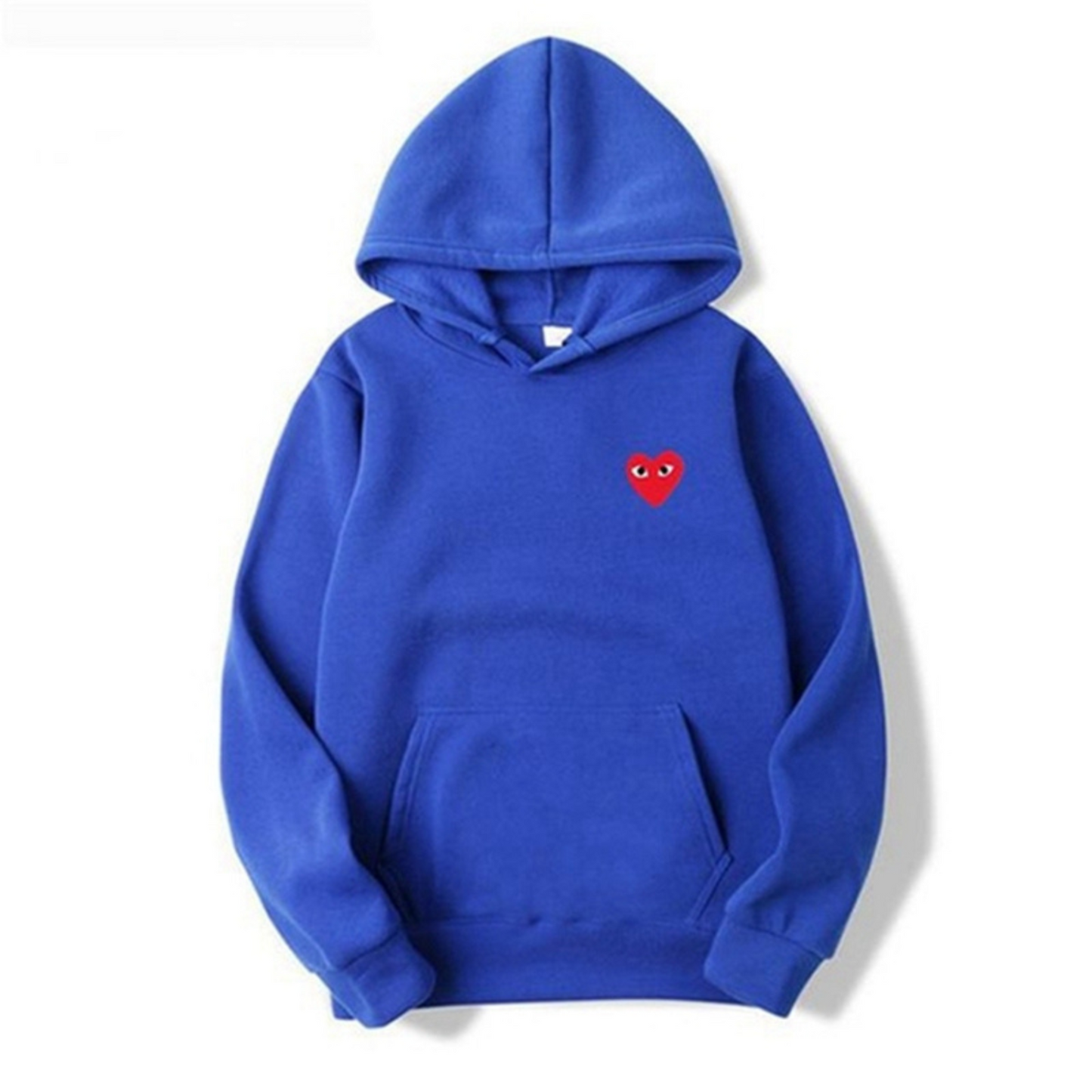 Sweat à Capuche avec Détail de Cœur Brodé – Style Minimaliste Unisexe