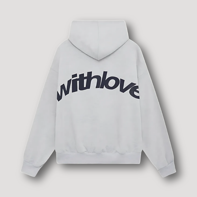 Sweat WithLove – Hoodie Unisexe Confortable et Plein de Charme